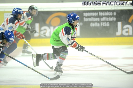 2012-06-29 Stage estivo hockey Asiago 0334 Partita - Andrea Fornasetti